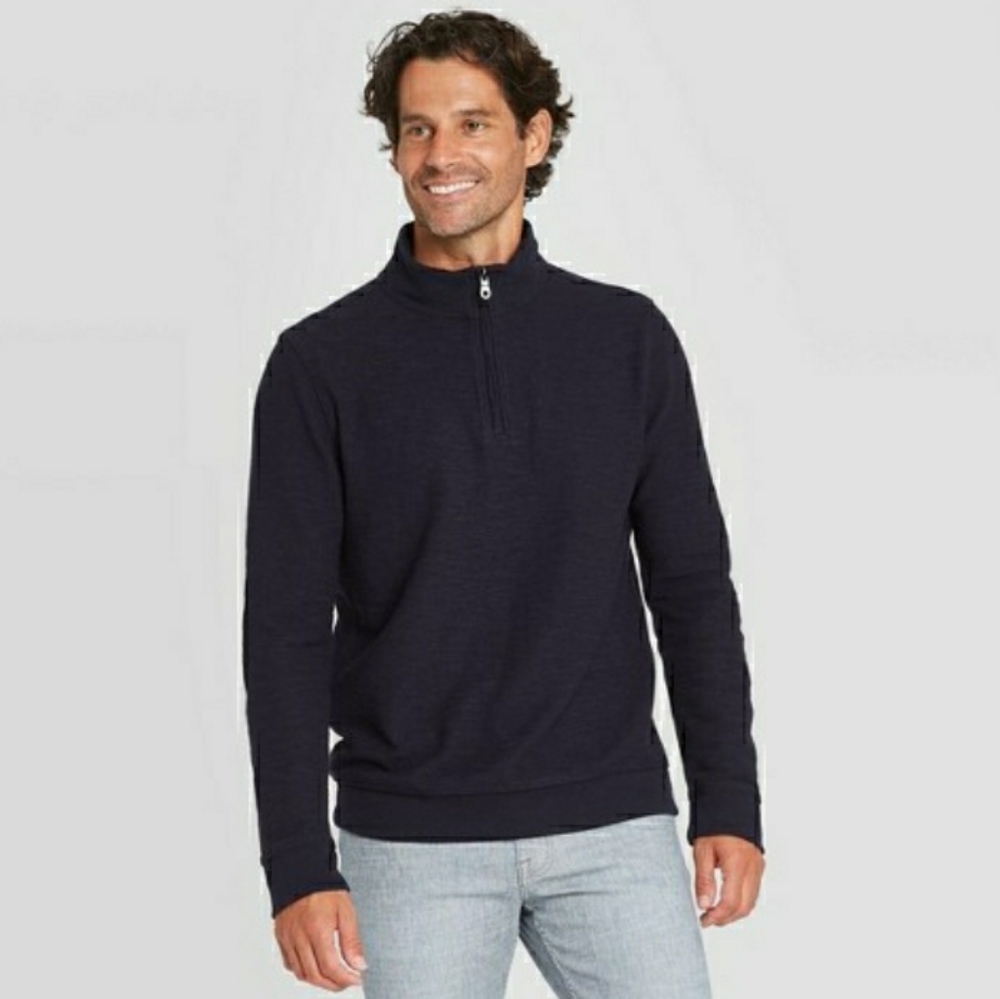 Men's 1/4th Knit Sweater